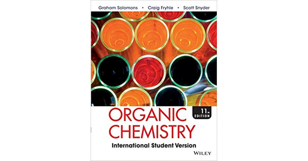 Wiley Organic Chemistry, 11th Edition (Graham Solomons, Craig B. Fryhle) 2 CİLT BOOKSTORE ACADEMY