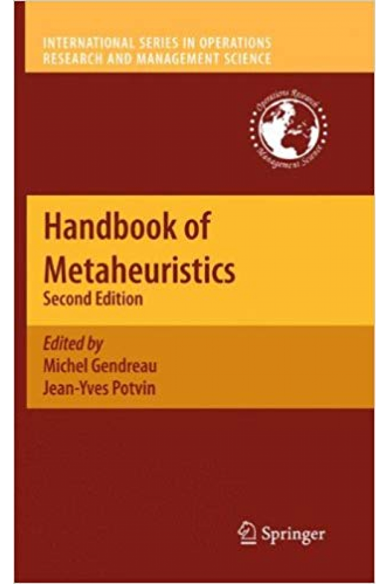 handbook of metaheuristics 2nd (gendreau, potvin)