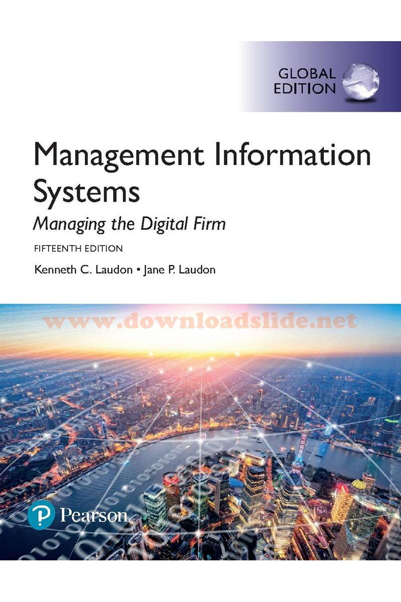 Management Information Systems 15th (Laudon, Laudon)