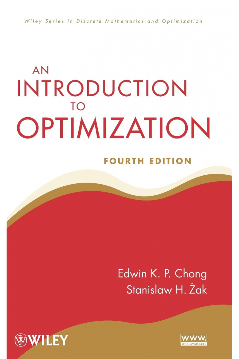 an introduction to optimization 4th (edwin k.p. Chong)
