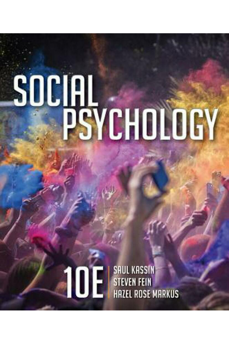 social psychology 10th (saul kassin)