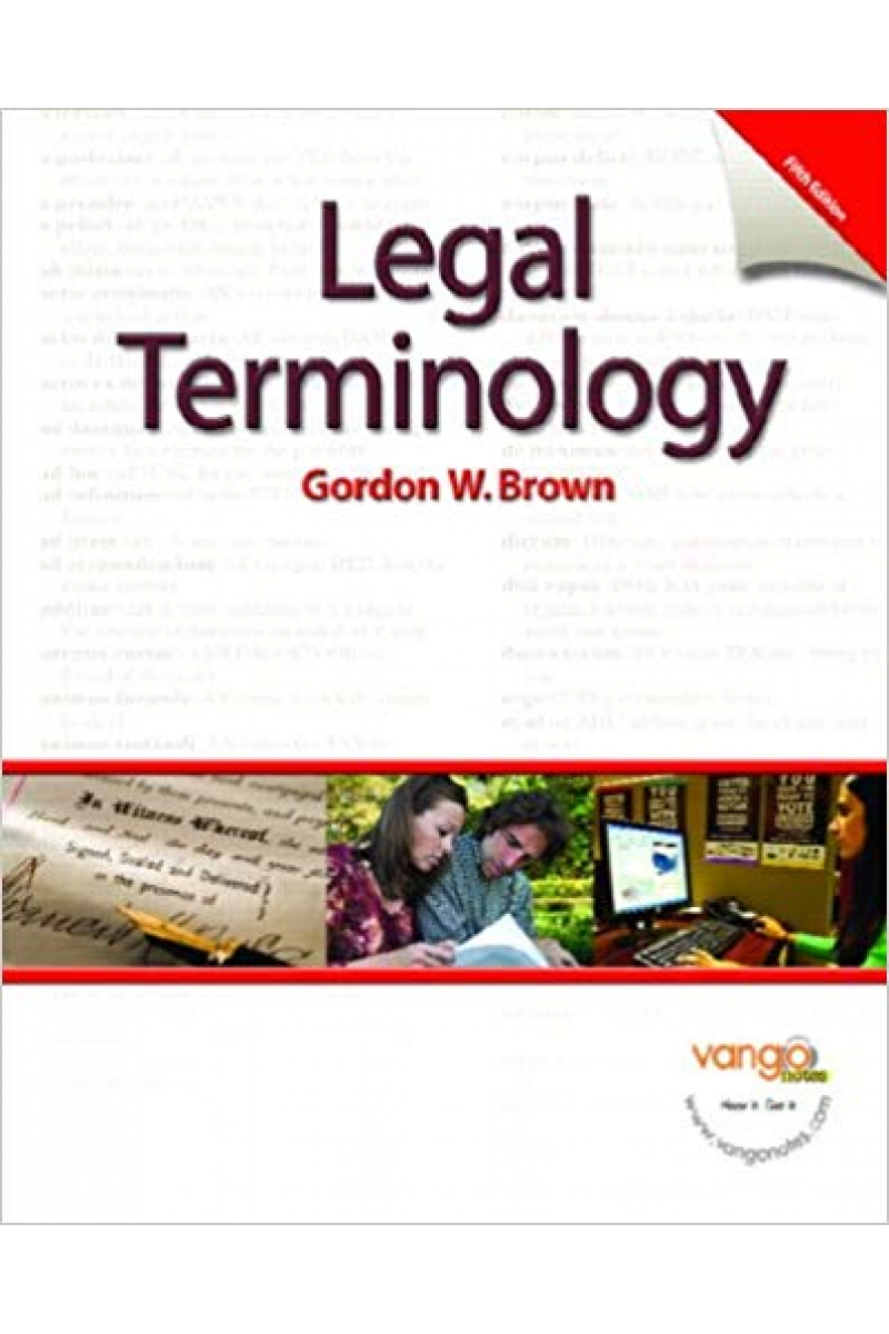 legal terminology 5th (gordon brown)