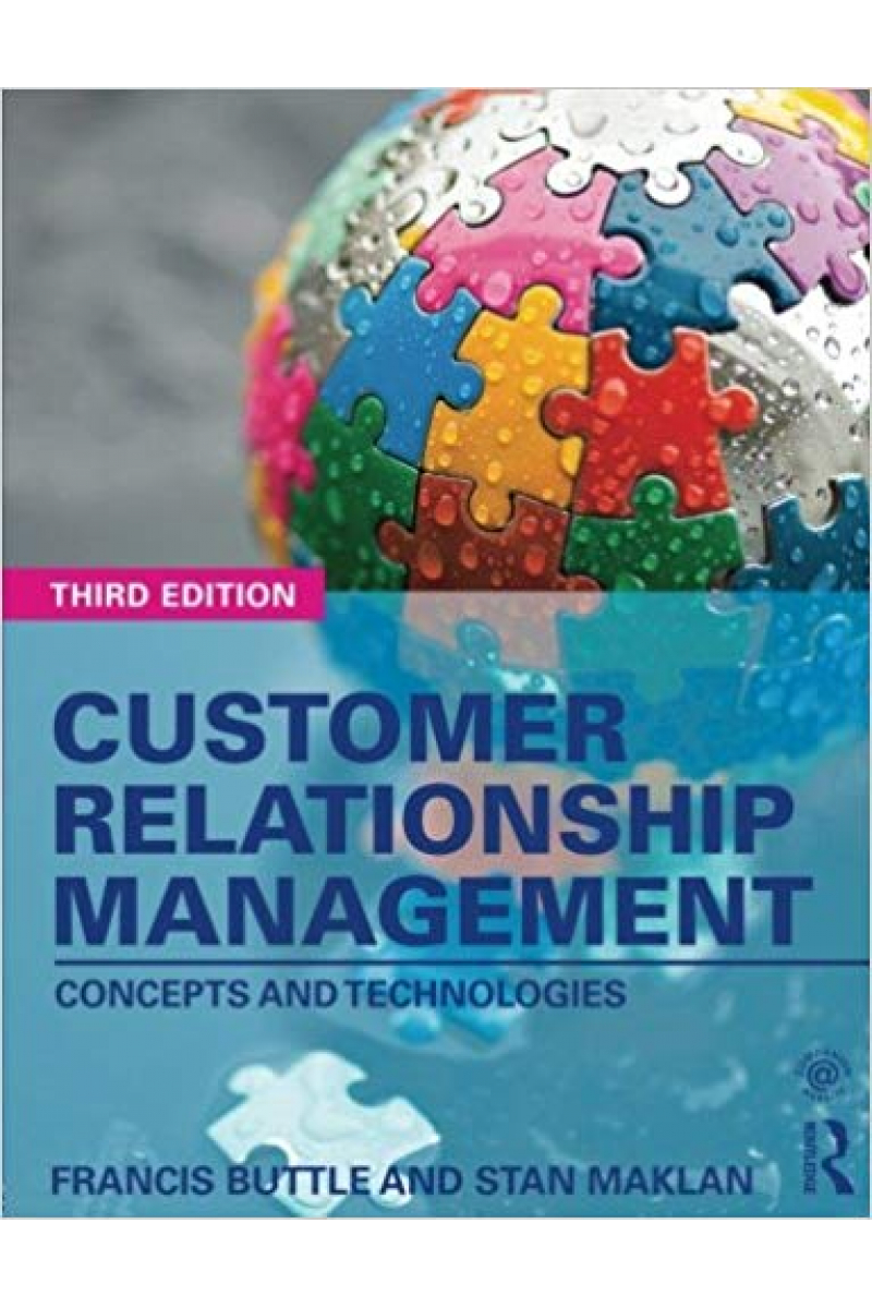 customer relationship management 3rd (buttle, maklan)