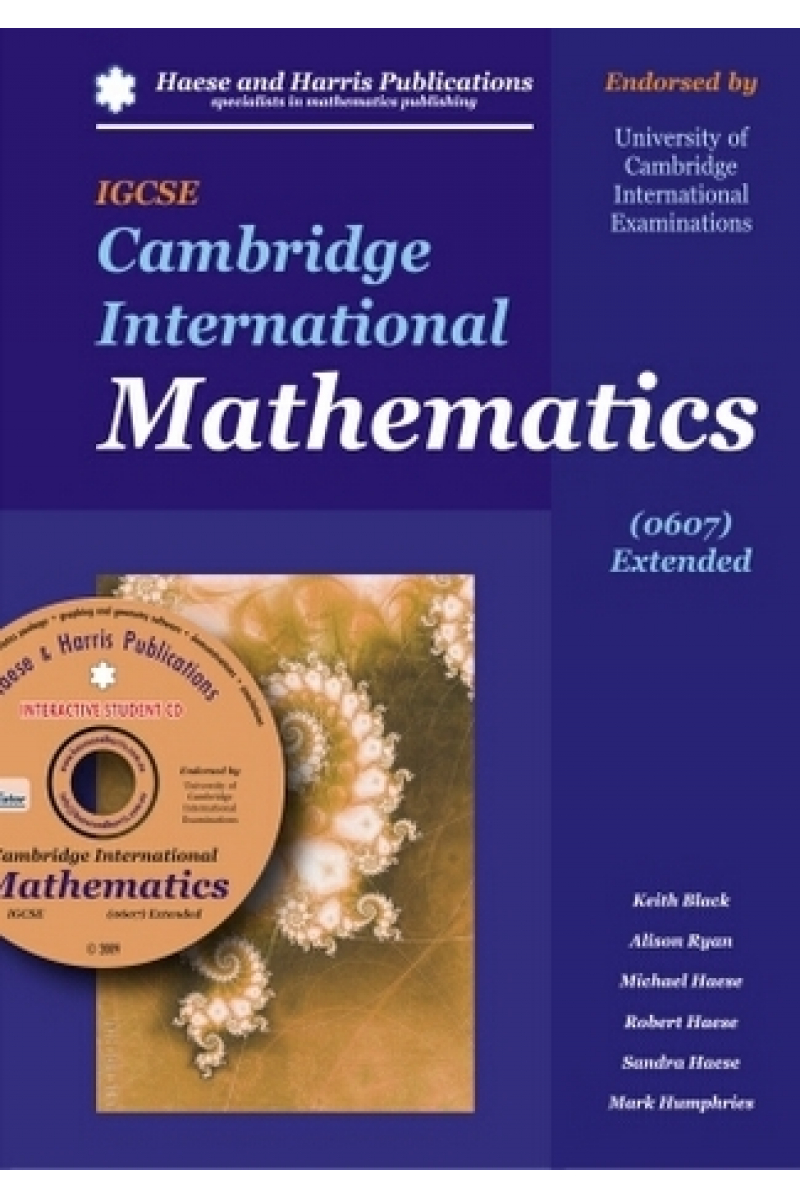 IGCSE cambridge international mathematics (black, ryan, haese)