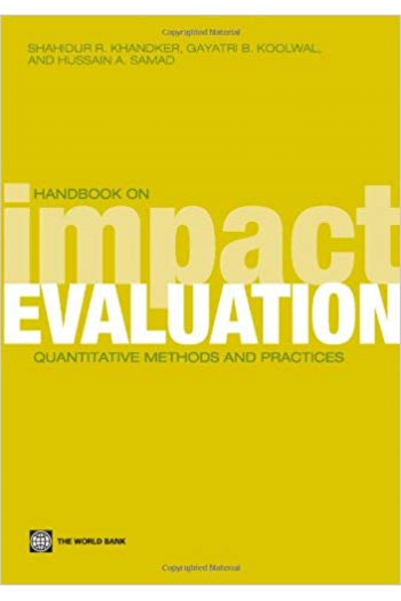 handbook on impact evaluation (khandker, koolwal, samad)