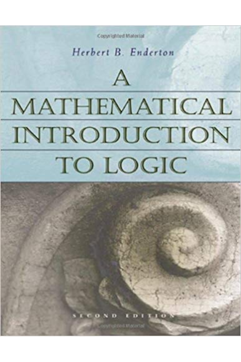 a mathematical introduction to logic 2nd (herbert enderton)