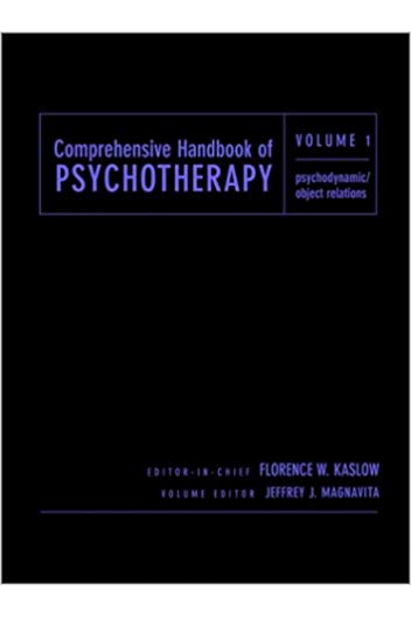 psychotherapy volume 1 (kaslow, magnavita)