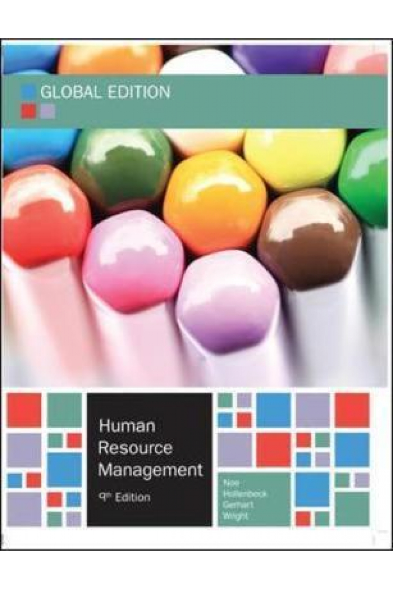 human resource management 9th (noe, hollenbeck, gerhart, wright)