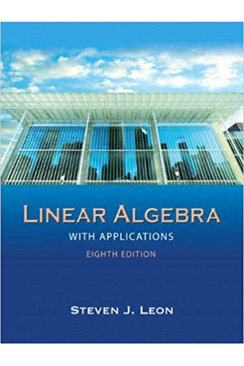 linear algebra with applications 8th (steven leon)