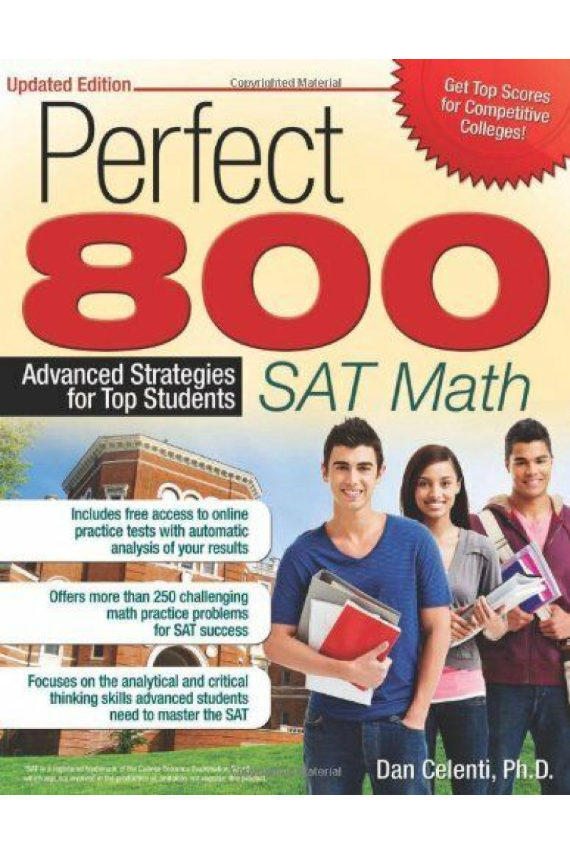 perfect 800 SAT math updated edition (dan celenti) 2014