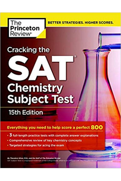 cracking the SAT chemistry subject test 15th the princeton review