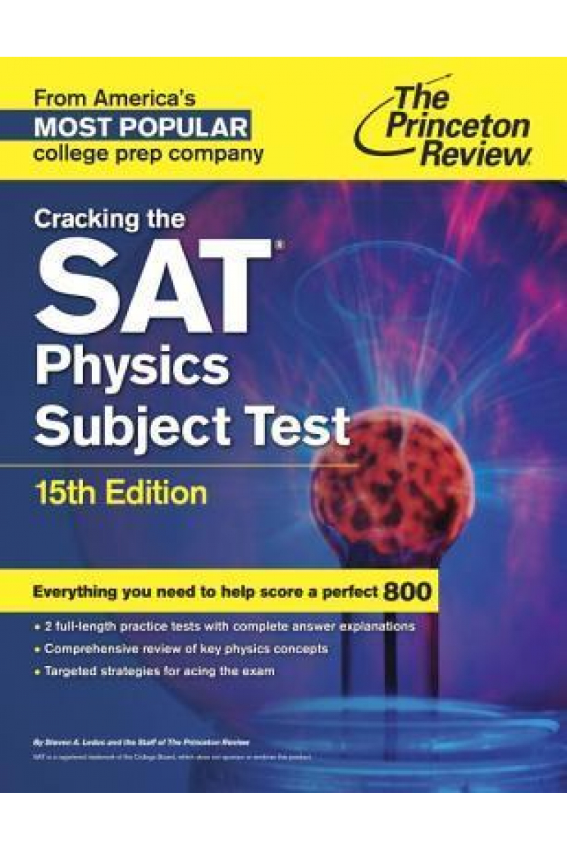 cracking the SAT physics subject test 15th the princeton review
