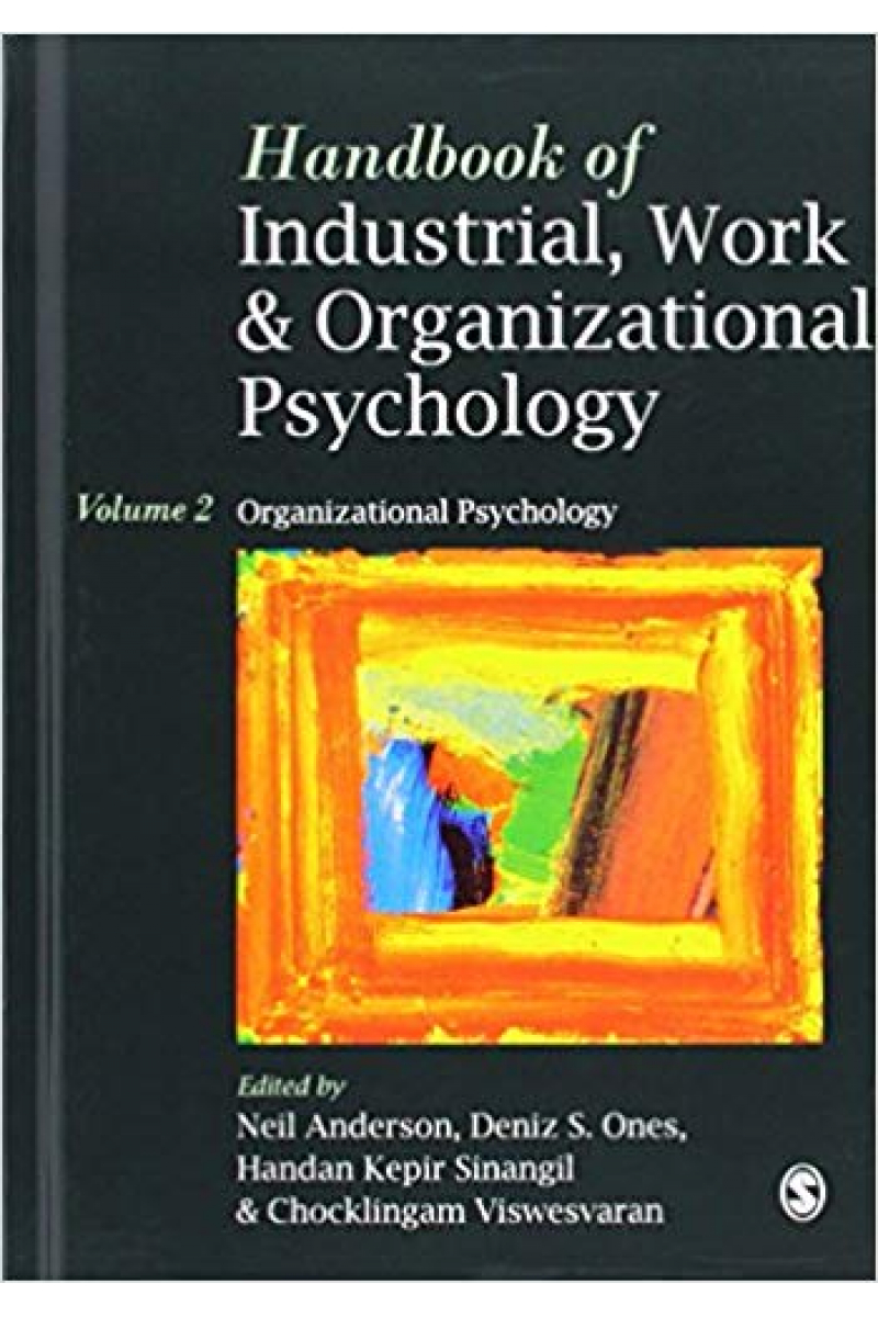 industrial work and organizational psychology volume 2 (anderson, ones, viswesvaran)