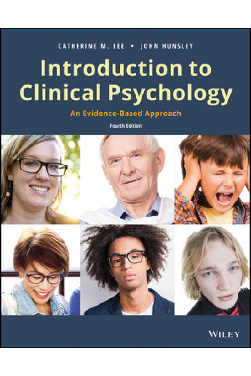 introduction to clinical psychology (hunsley, lee)