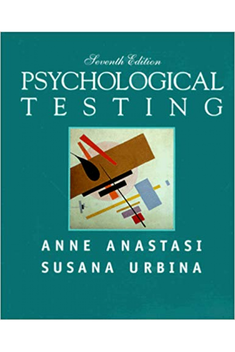 psychological testing 7th (anne anastasi, susana urbina)