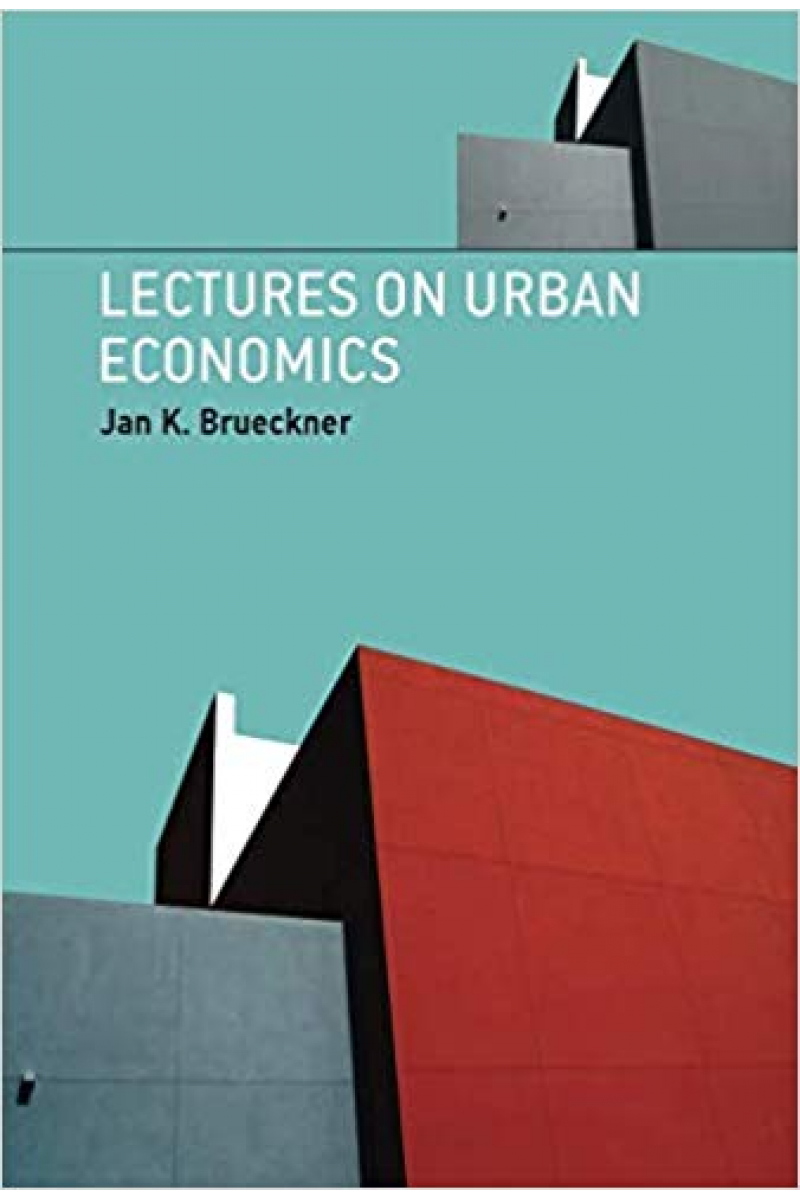 lectures on urban economics (jan brueckner)