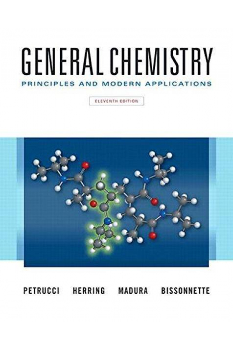 GENERAL CHEMISTRY PETRUCCI (CHEM 103)