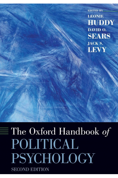 Political Psychology 2nd (Huddy, Sears, Levy) Political Psychology 2nd (Huddy, Sears, Levy)