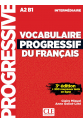 Vocabulaire Progressif Du Francais A2 B1 - Intermediaire - 3rd +Corriges+CD