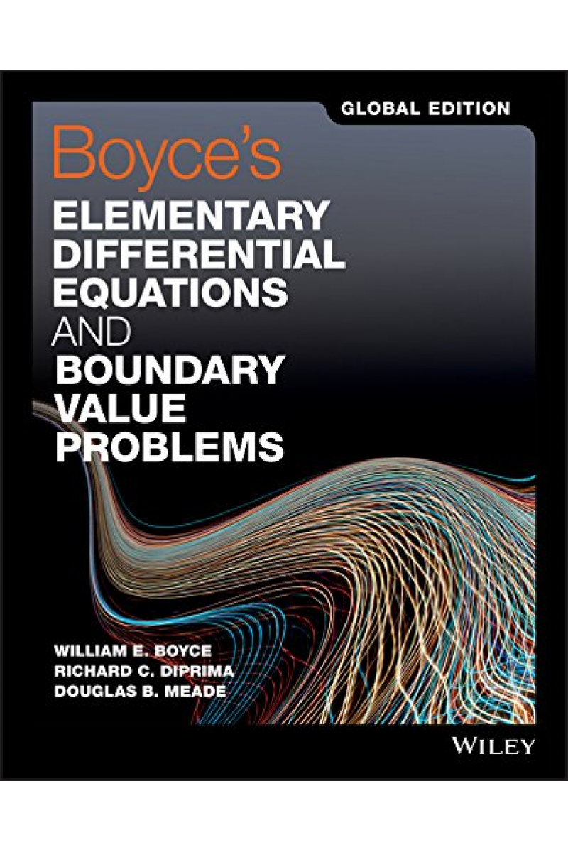 Boyce's Elementary Differential Equations and Boundary Value Problems 11th (Boyce, Diprima)