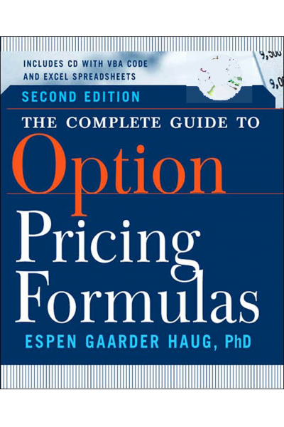 Option Pricing Formulas (Espen Gaarder Haug) Option Pricing Formulas (Espen Gaarder Haug)