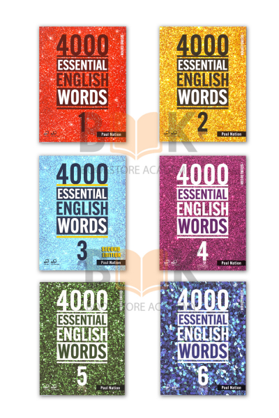 4000 ESSENTIAL ENGLISH WORDS 1-2-3-4-5-6 + CD-ROMs