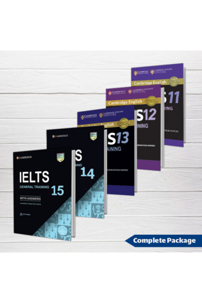 Cambridge IELTS General 11-15 TRAINING with Answers + CDs