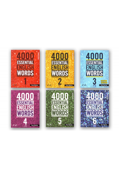 4000 ESSENTIAL ENGLISH WORDS 1-2-3-4-5-6 + CD-ROMS 4000 ESSENTIAL ENGLISH WORDS 1-2-3-4-5-6 + CD-ROMS