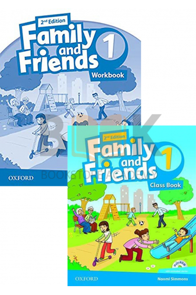 Family and Friends 1 Class Book + Workbook + 2 DVDs Family and Friends 1 Class Book + Workbook + 2 DVDs