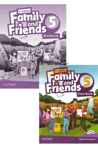 Family and Friends 5 Class Book + Workbook + 2 DVDs Family and Friends 5 Class Book + Workbook + 2 DVDs