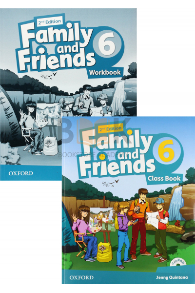 Family and Friends 6 Class Book + Workbook + 2 DVDs Family and Friends 6 Class Book + Workbook + 2 DVDs