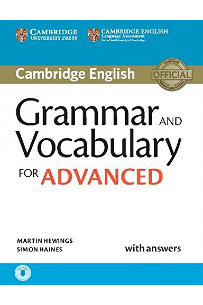 Grammar and Vocabulary for Advanced Book with Answers + CD-ROM