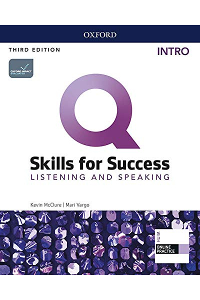 Q Skills for Success (3rd Edition). Listening & Speaking Intro. Student's Book + DVD-ROM Q Skills for Success (3rd Edition). Listening & Speaking Intro. Student's Book + DVD-ROM