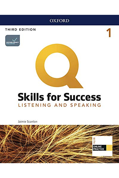 Q Skills for Success (3rd Edition). Listening & Speaking 1. Student's Book + DVD-ROM