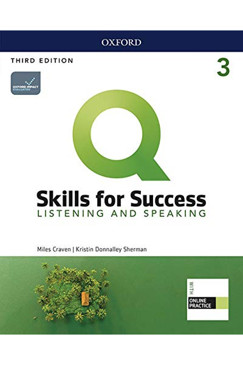 Q Skills for Success (3rd Edition). Listening & Speaking 3. Student's Book + DVD-ROM