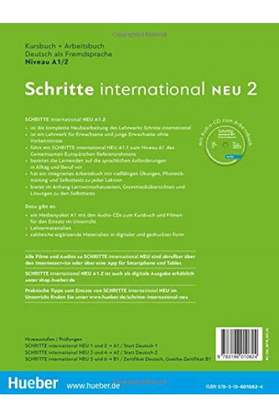 Schritte International Neu A1.1+A1.2(Kurs Und Arbeitsbuch + CD) + AR Teknolojisi ile Kolay Öğrenme