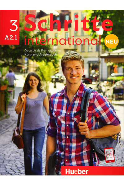 Schritte International 3 Neu A2.1 Kurs Und Arbeitsbuch + CD-ROM + AR Teknolojisi ile Kolay Öğrenme Schritte International 3 Neu A2.1 Kurs Und Arbeitsbuch + CD-ROM + AR Teknolojisi ile Kolay Öğrenme