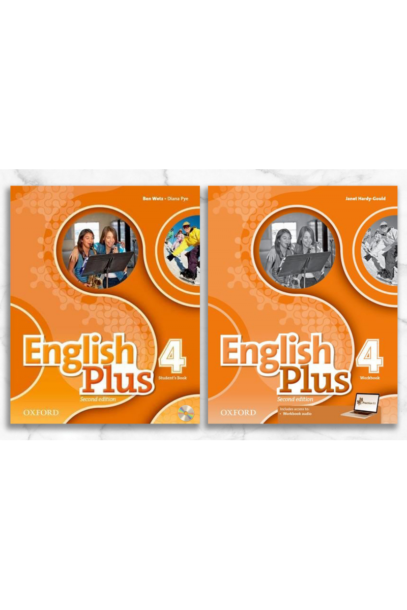 English Plus 4: Student's Book + Workbook + DVD-ROM