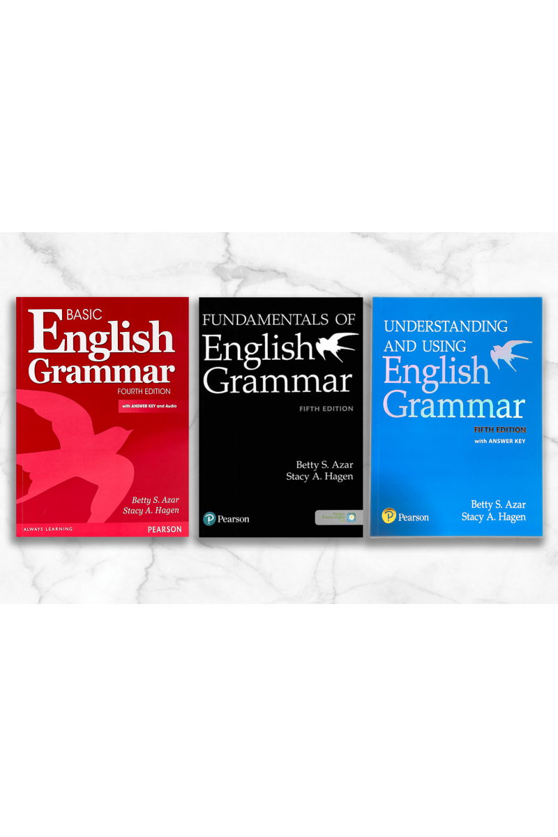 Betty Azar 3'lü English Grammar Set ( Basic+ Undersitanding + Fundamentals English Grammar)
