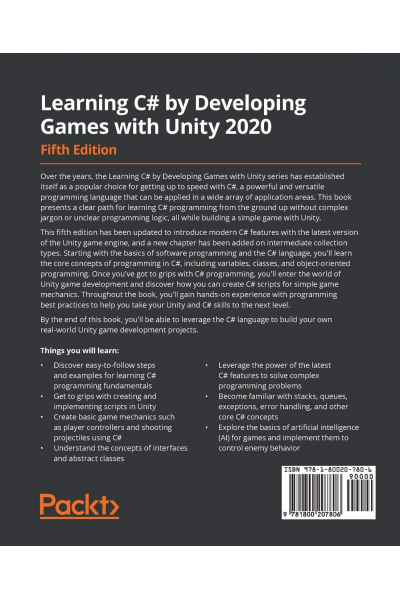 Learning C# by Developing Games with Unity 2020 5th (Harrison Ferrone)