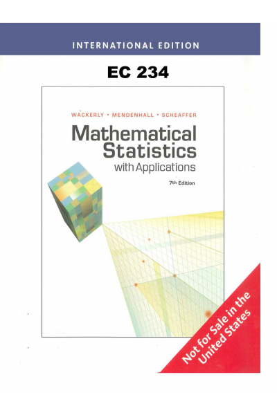Mathematical Statistics with Applications 7th (Wackerly, Mendenhall, Richard l. Scheaffer)  EC 234