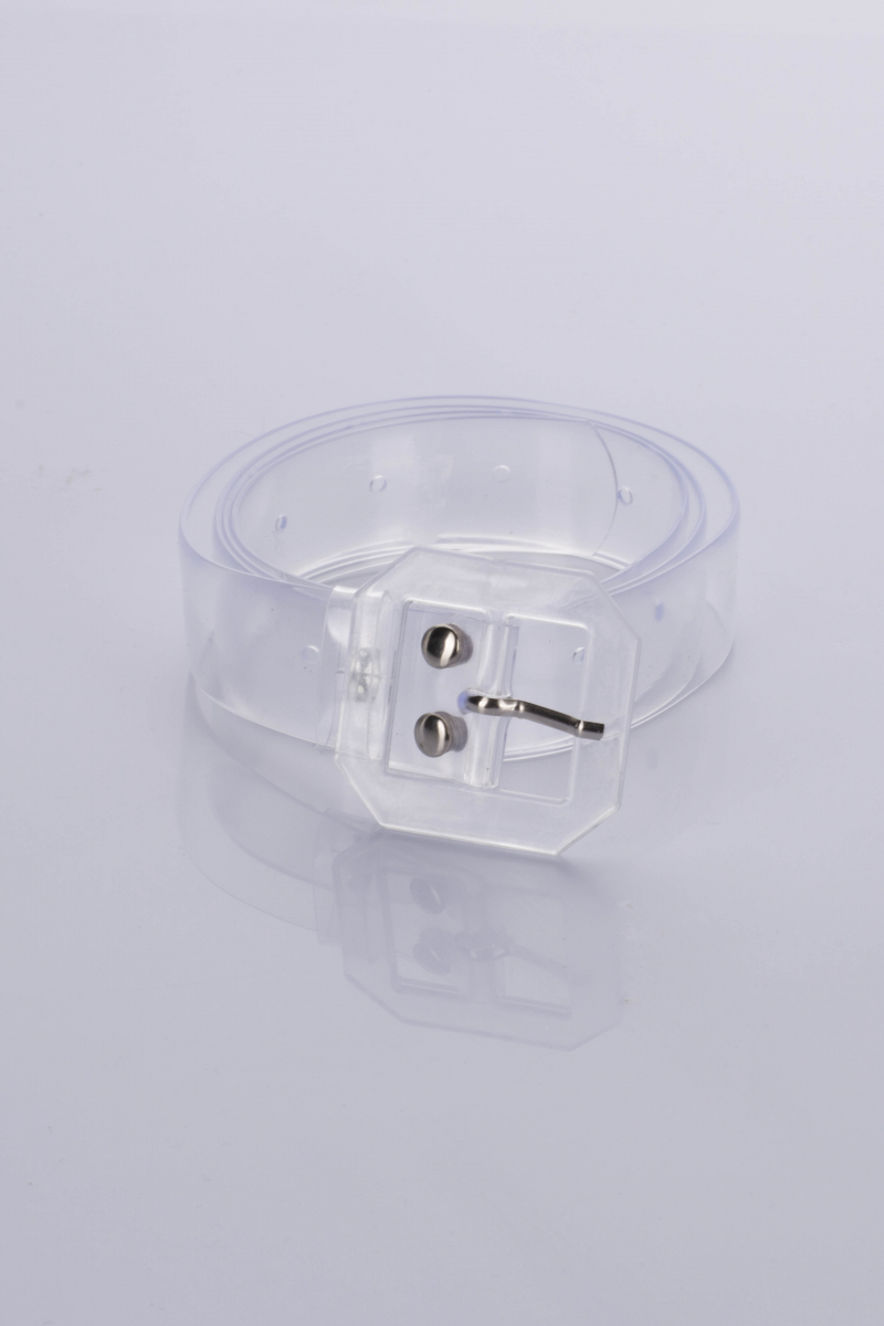 Clear Jelly Belt