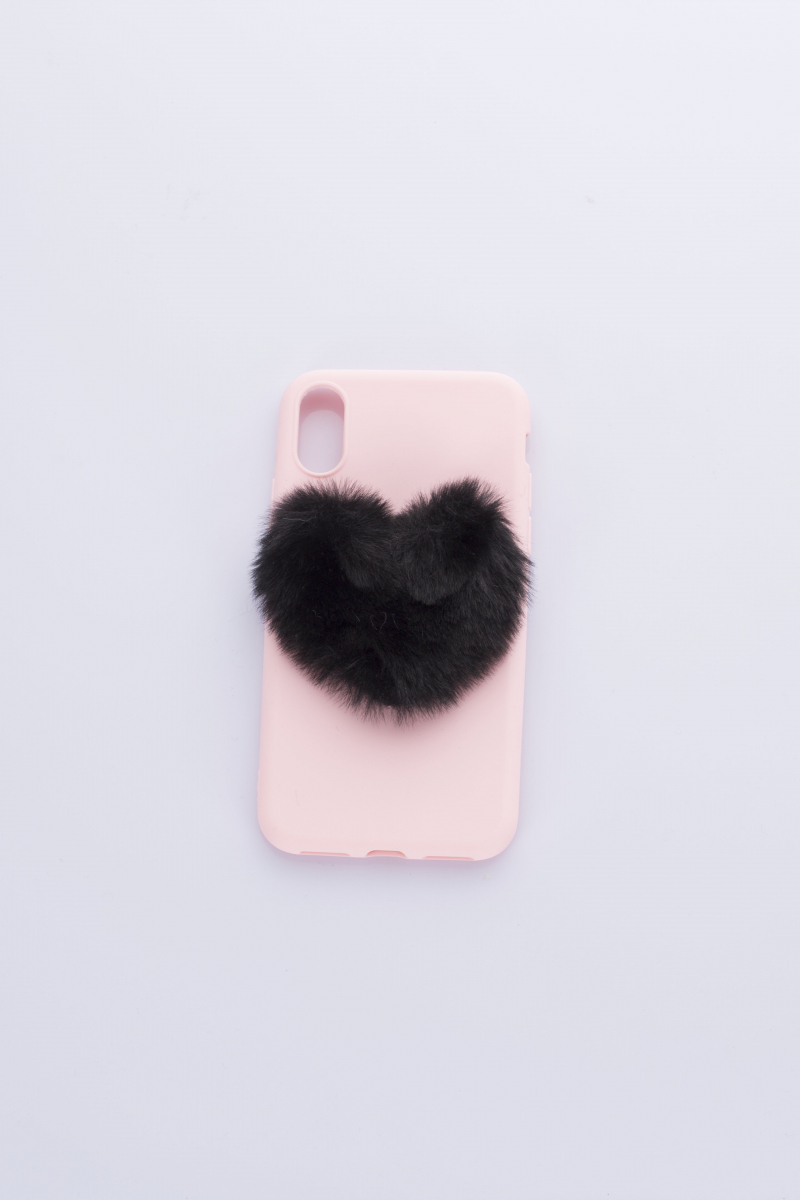 Love Lust Furry Pink Phone Case