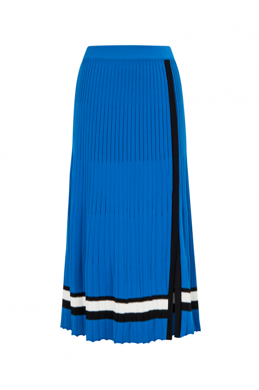 Strip Skirt Blue