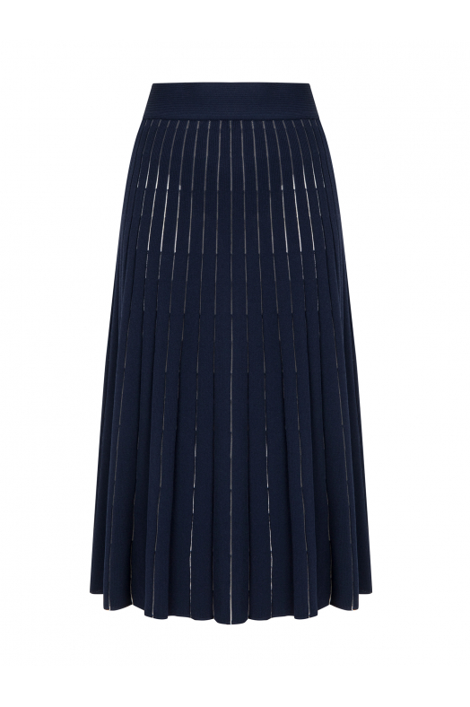 Cellophane Skirt Navy