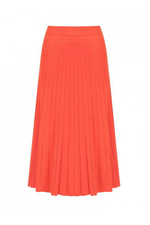 Cellophane Skirt Orange
