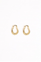 Earring - Totem #121- Gold Plated - Extra Small  Hoop