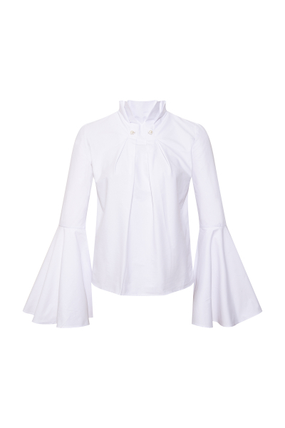 Pearl Brooch White Shirt Pearl Brooch White Shirt