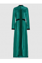 Atlantis Silk-Blend Jacquard Maxi Dress
